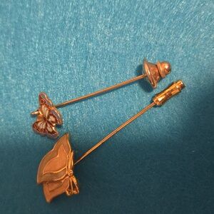 Butterfly cloisonné pins